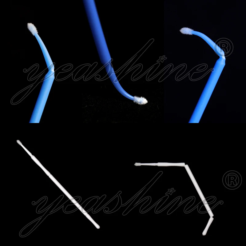 
Plastic Refill Detal Micro Brush Microfiber Wands Disposable Flox Applicator Dental Microbrush 
