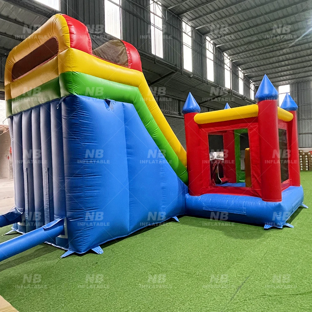 Bounce bouncy house slide combo bouncer bouncy combo gonflable inflatable jump castle