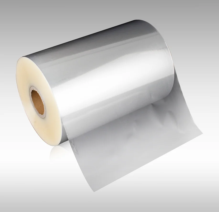 Manufacturer supply film heat sealable clear white peralized bags bopp thermal lamination holographic film food grade