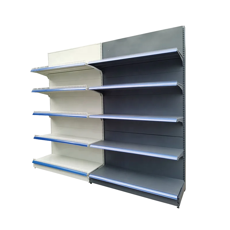 2024 New Hot Selling Metal Gondola Grocery Store Supermarket Display Shelves