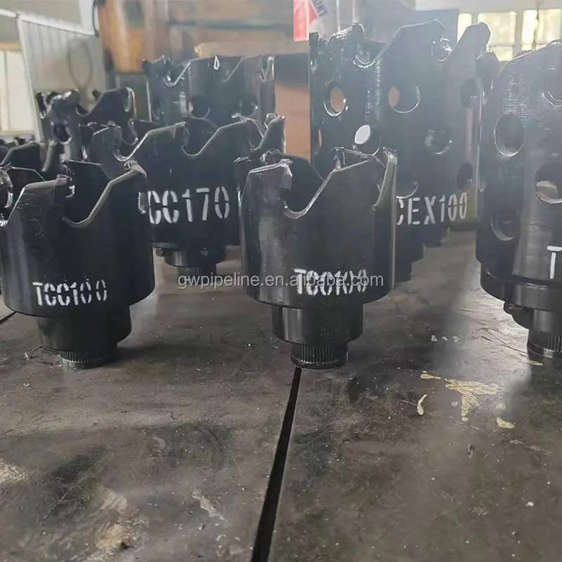 Hole Saw Hot Tapping Cutter with Coupon Retaining Pilot Bit