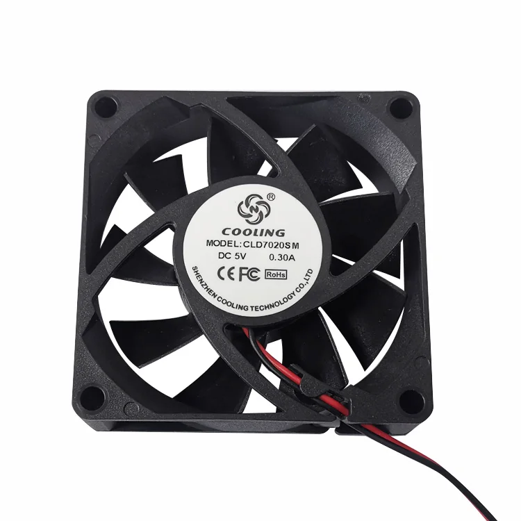 free standing 7cm 70mm 12v tubeaxial fan 70x70x20 dc brushless fan