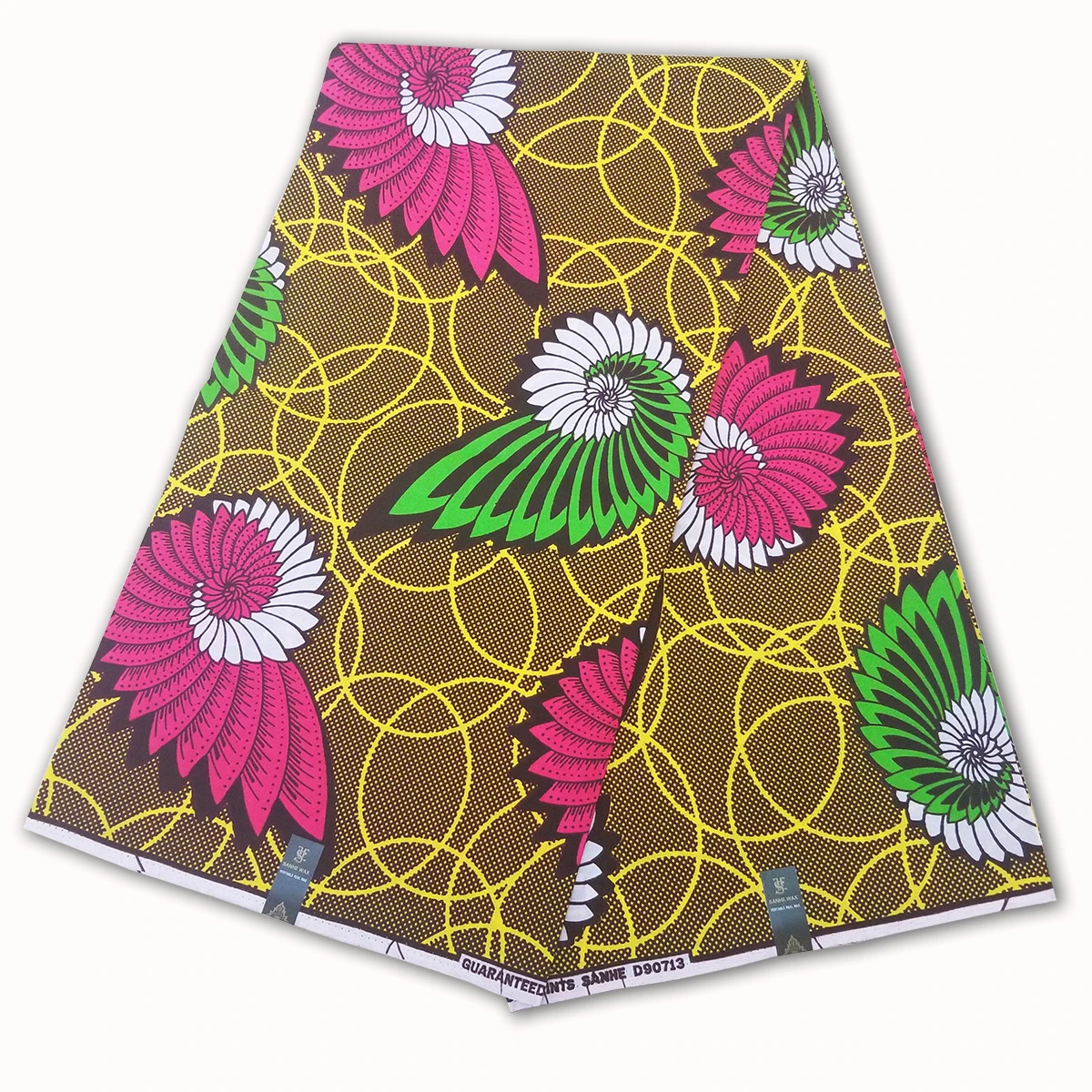 African wax fabric 6Y.A 2023  New fashion designs print Real wax