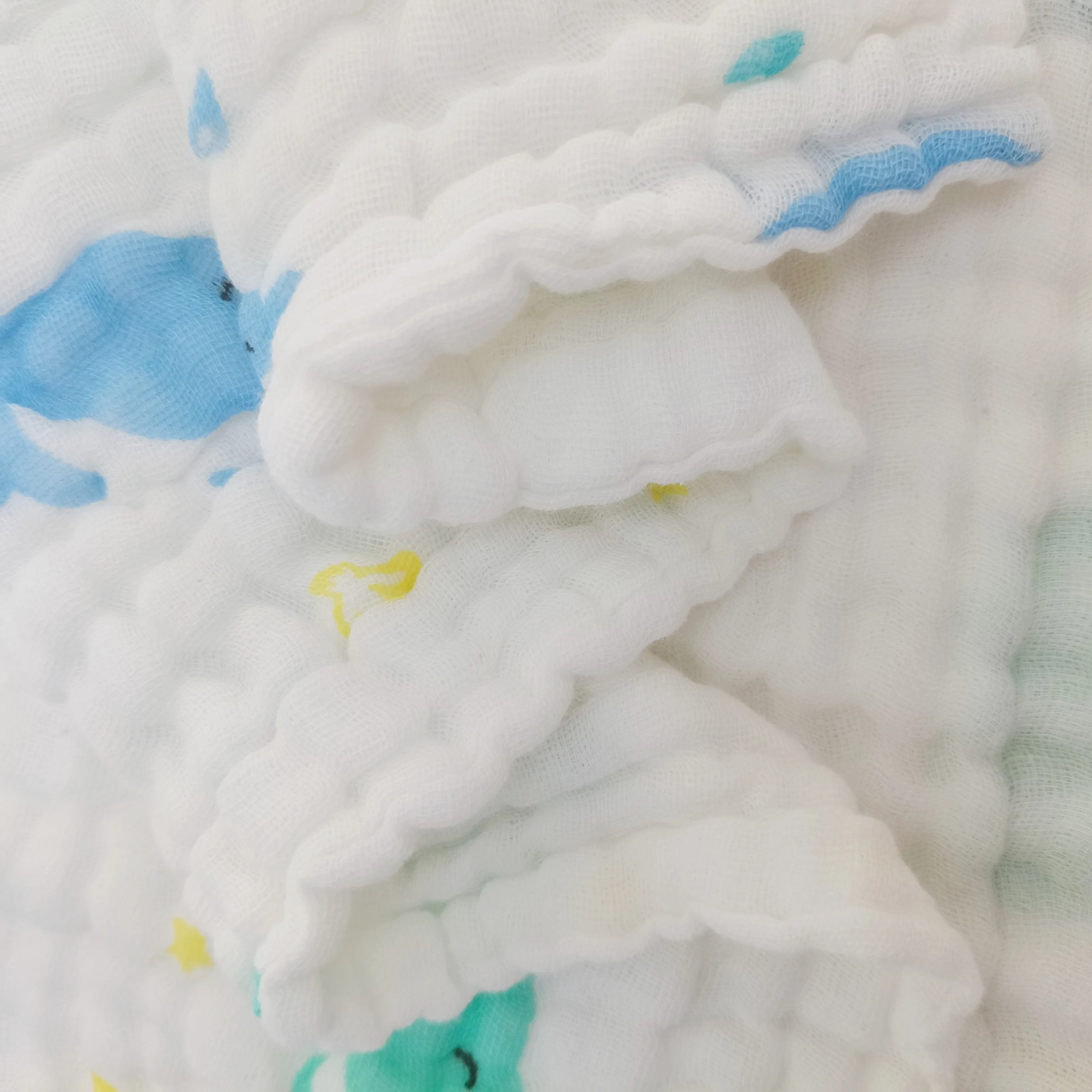 organic fox muslin 4 snugly baby swaddle receiving layer blanket quilted blankets 6 customize  fabric 100% set cotton