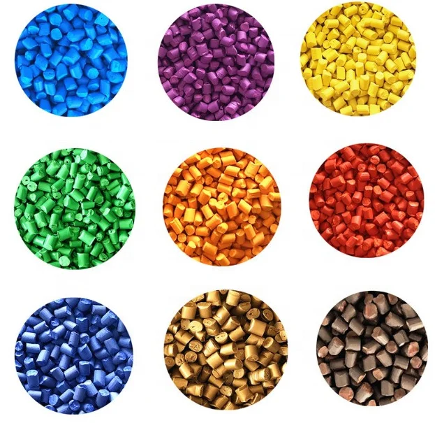 plastic recycled material pigment color black masterbatch