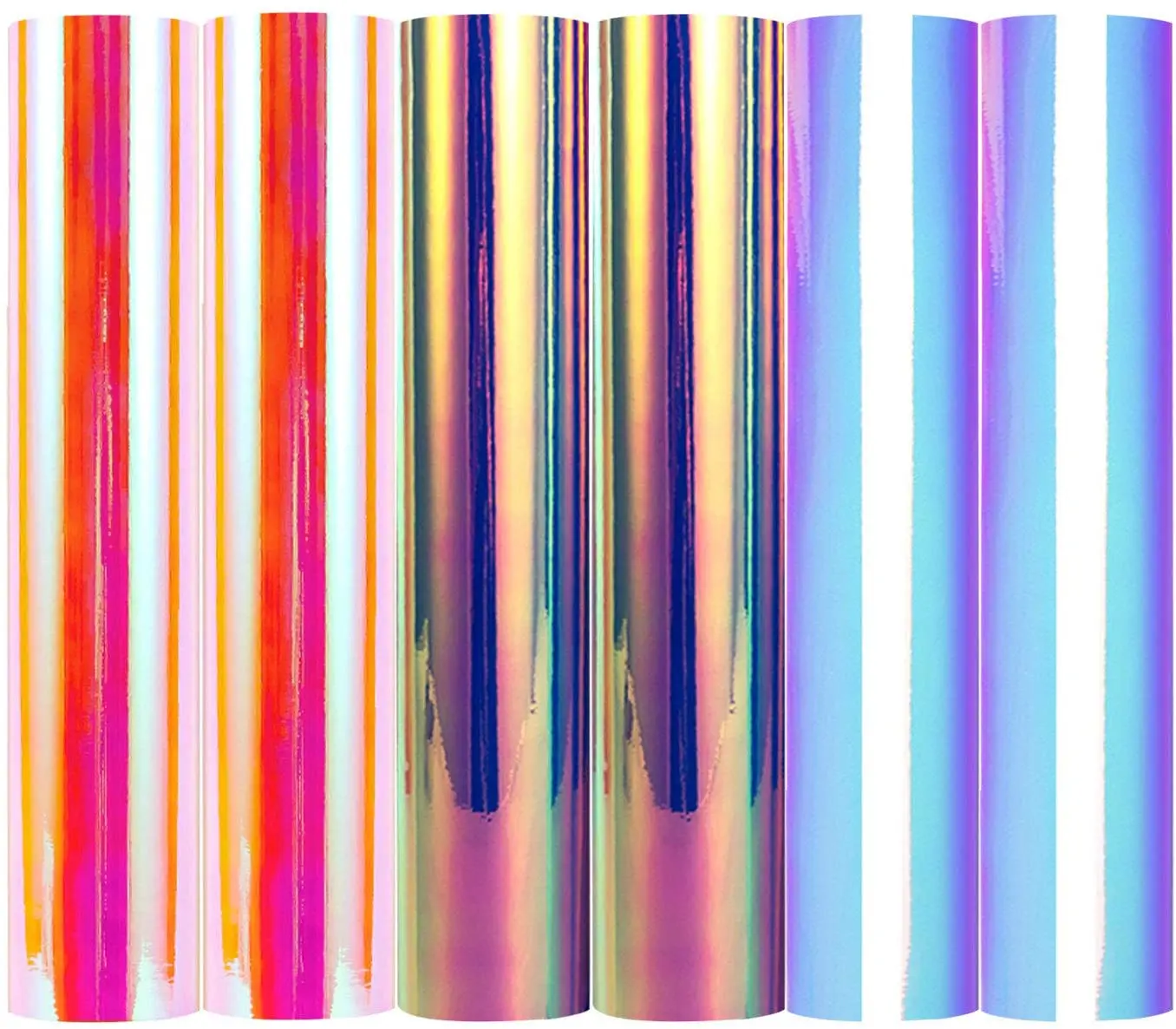 Производитель плакатов, прозрачная наклейка, ПВХ Виниловая наклейка, рулон бумаги, эко-Опал, голографическая Радужная самоклеящаяся виниловая пленка