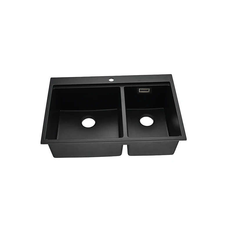 Solid Surface Stone Factory Selling Mold Making Quartz Stone Kitchen Sink