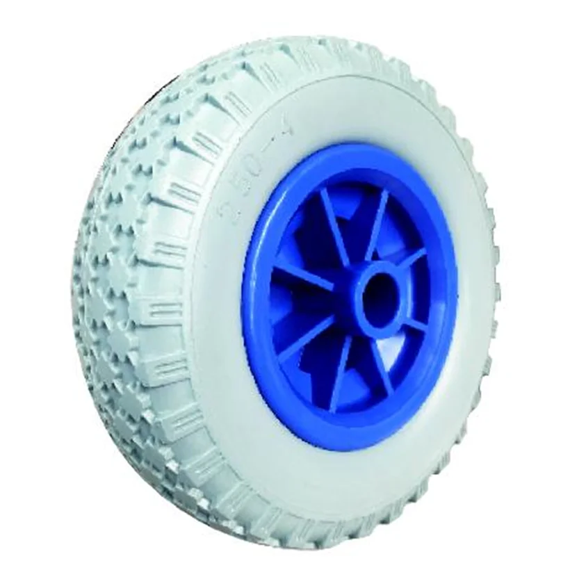 Шина для тачки 4,00-6 дюймов, полиуретановая пена, шина из полиуретана, твердая шина, шина для ручной тележки