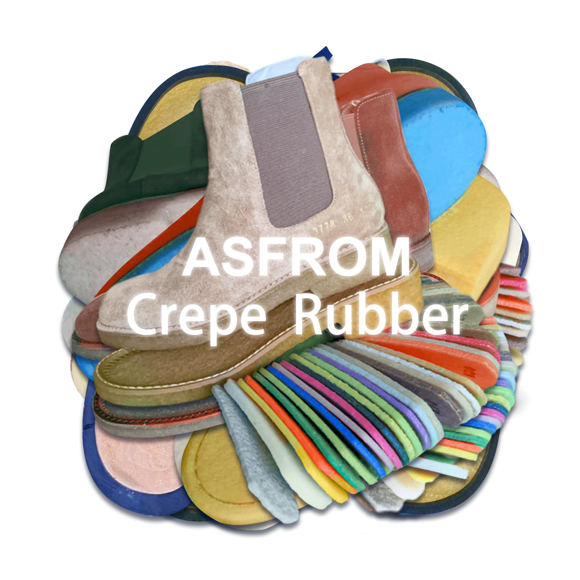 Грубая текстурированная крепированная резиновая подошва для зимних сапог