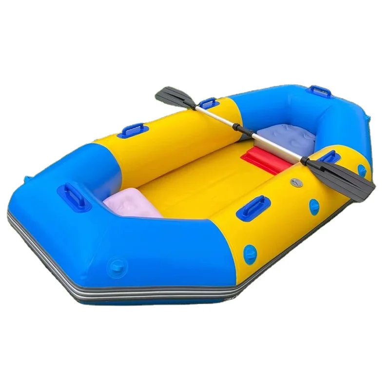 PVC double seat inflatable boat fishing boat thickened inflatable kayak raft travel outdoor surfboardHot sale products