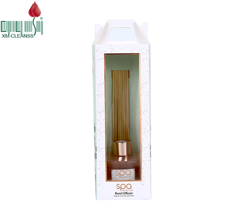 Luxury Glass Bottle Essential Oil  Air Freshener Home Fragrance Reed Diffuser