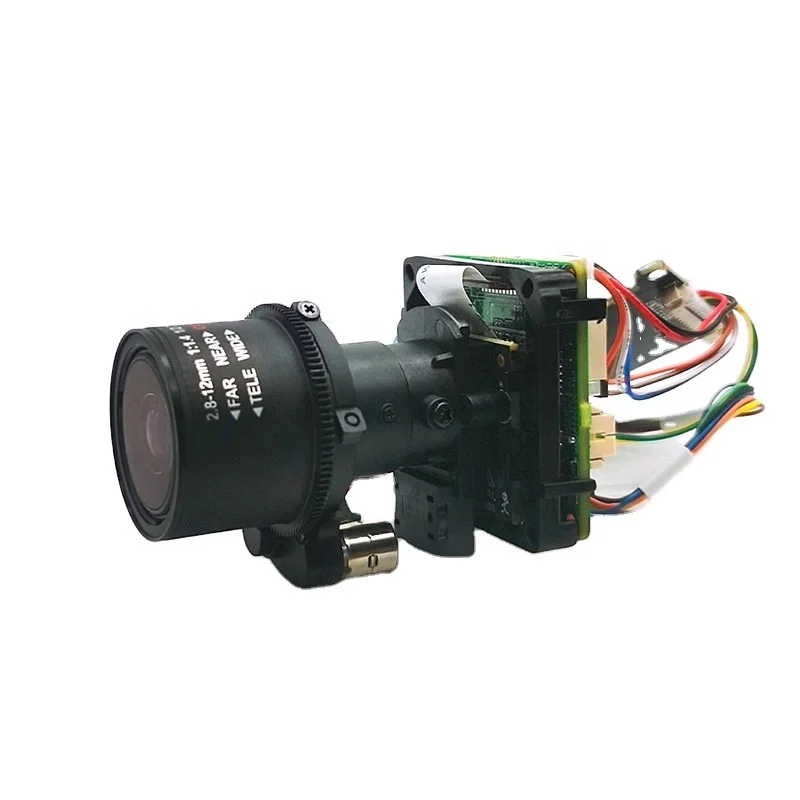 XMeye IMX291 IVGHP203Y-AE 4X Zoom 2.8-12mm Auto-focus Starlight Full Color 2MP 1080P IP Camera Module