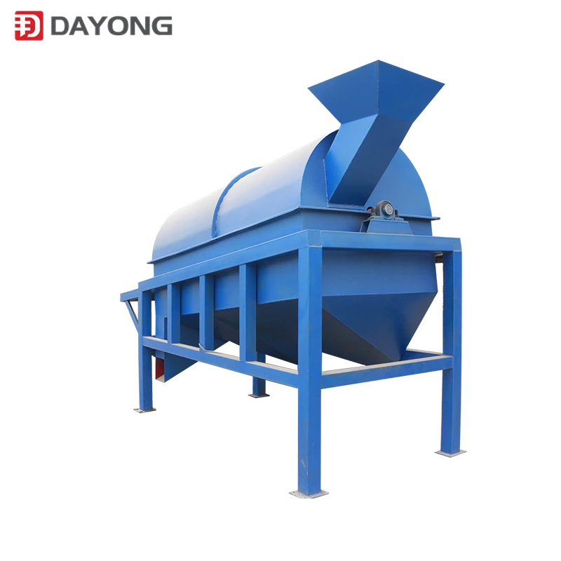 Carbon Steel Trommel Rotary Sieve For Sand Grain
