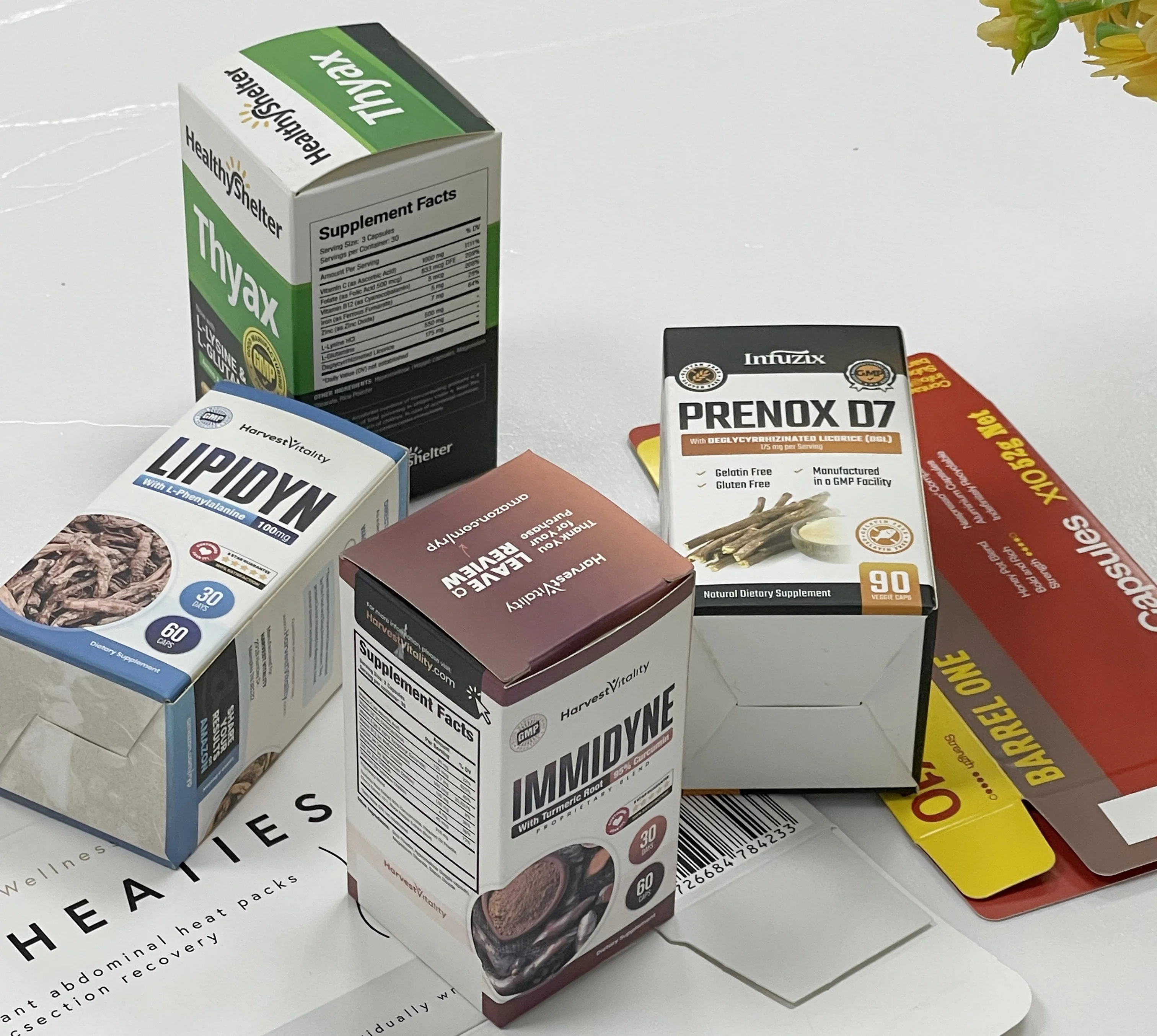 Custom Logo Printed Private Brands Eco Friendly Delivery white card box Corrugated Kraft