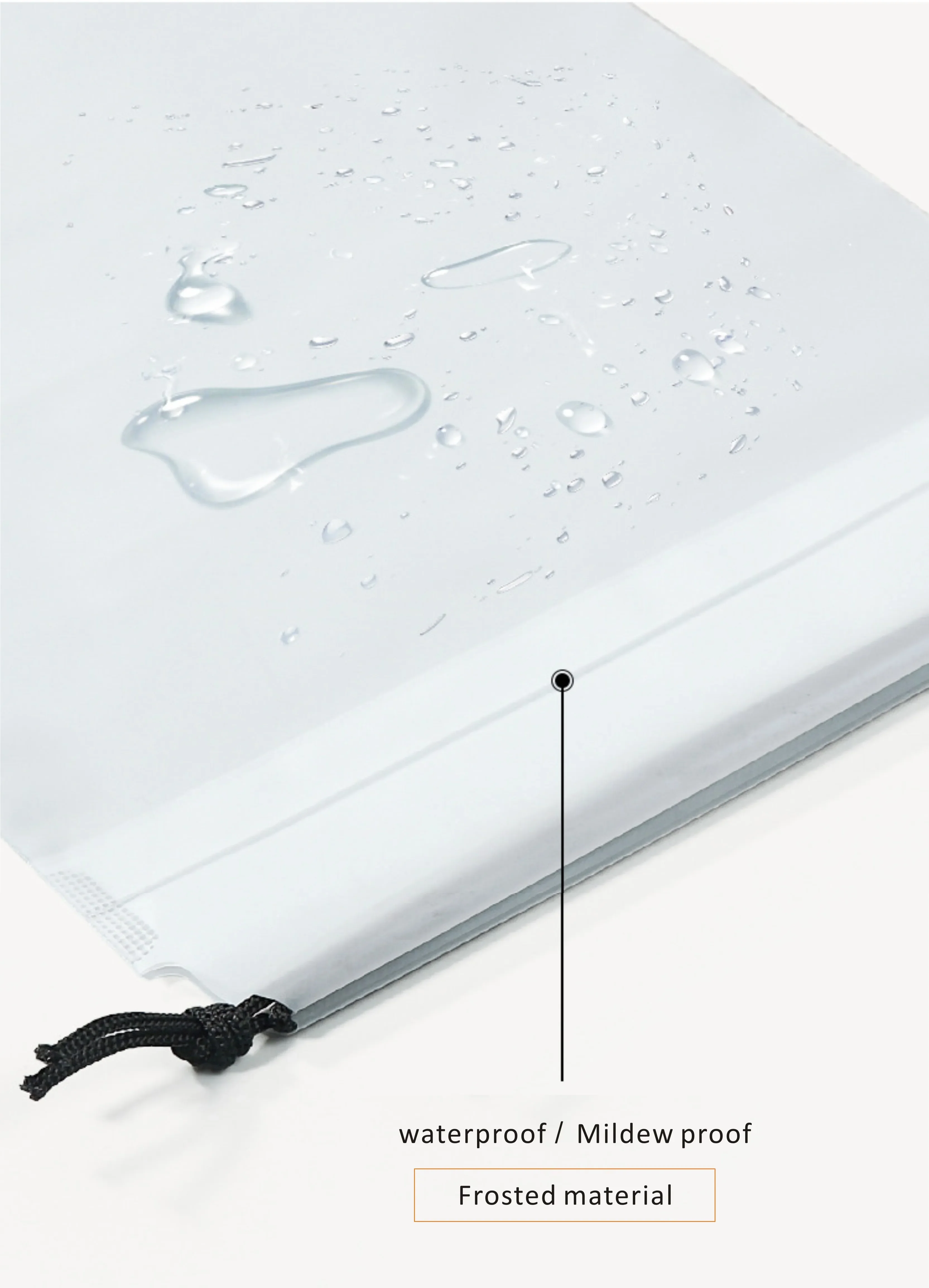 Custom Printed  Waterproof Gift Promotional Sport Pull String Solid Color Mini Drawstring Shoe Dustproof Packaging Bag