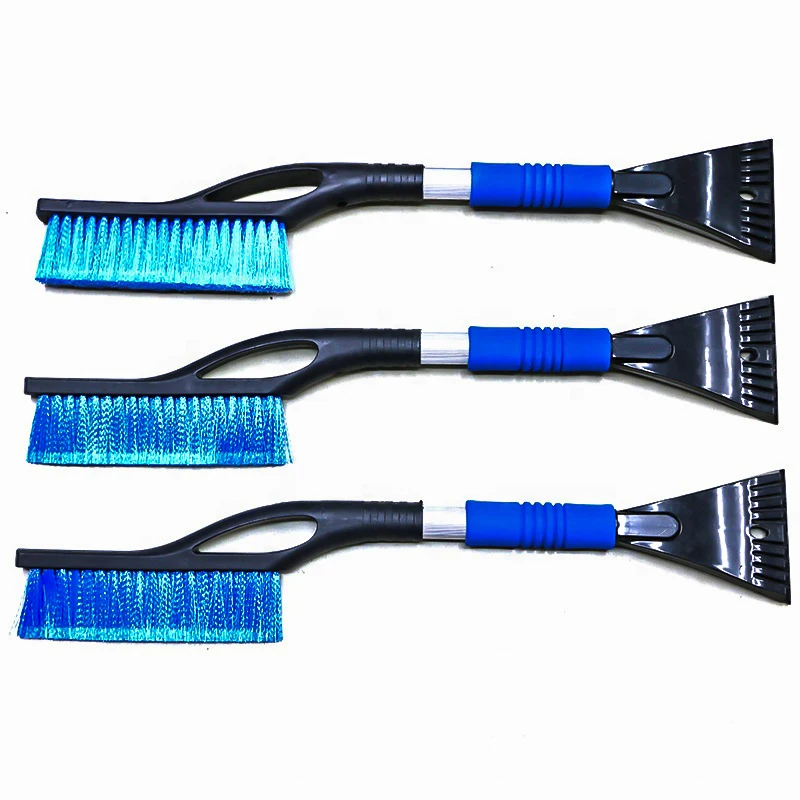2 In 1 Household Car glass washing brush Snow And Ice Removal Brush Removable Ice Scraper