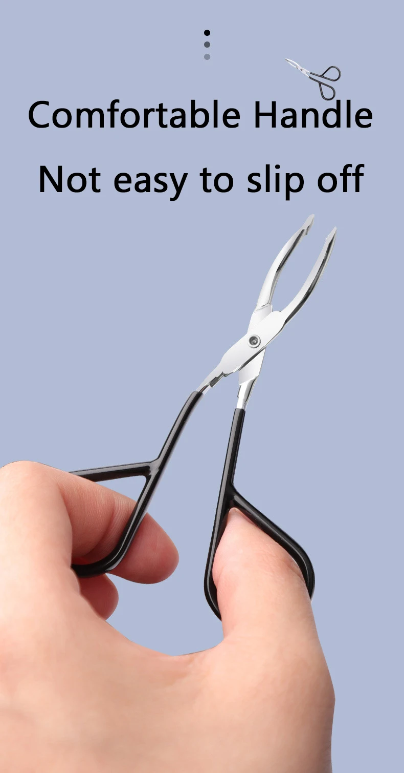 RBW4020 Beauty Tools Eyelash Applicator Scissor Eyebrow Extension Tweezers Face Hair Remove Scissors Eyelash Clipper Pliers