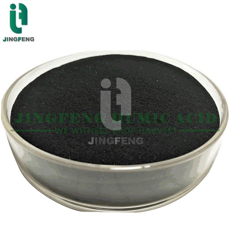 50% Humate 90% растворимость в воде, заводская цена, растворимый порошок в виде хлопьев, пищевая добавка для пятен древесины, натриевая гуминовая кислота