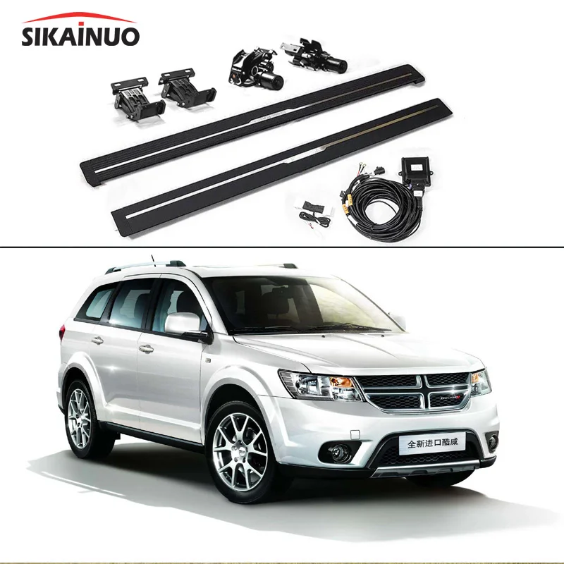 Aluminum alloy powerstep waterproof SUV accessories electric side pedal automatic power running board for Dodge Journey