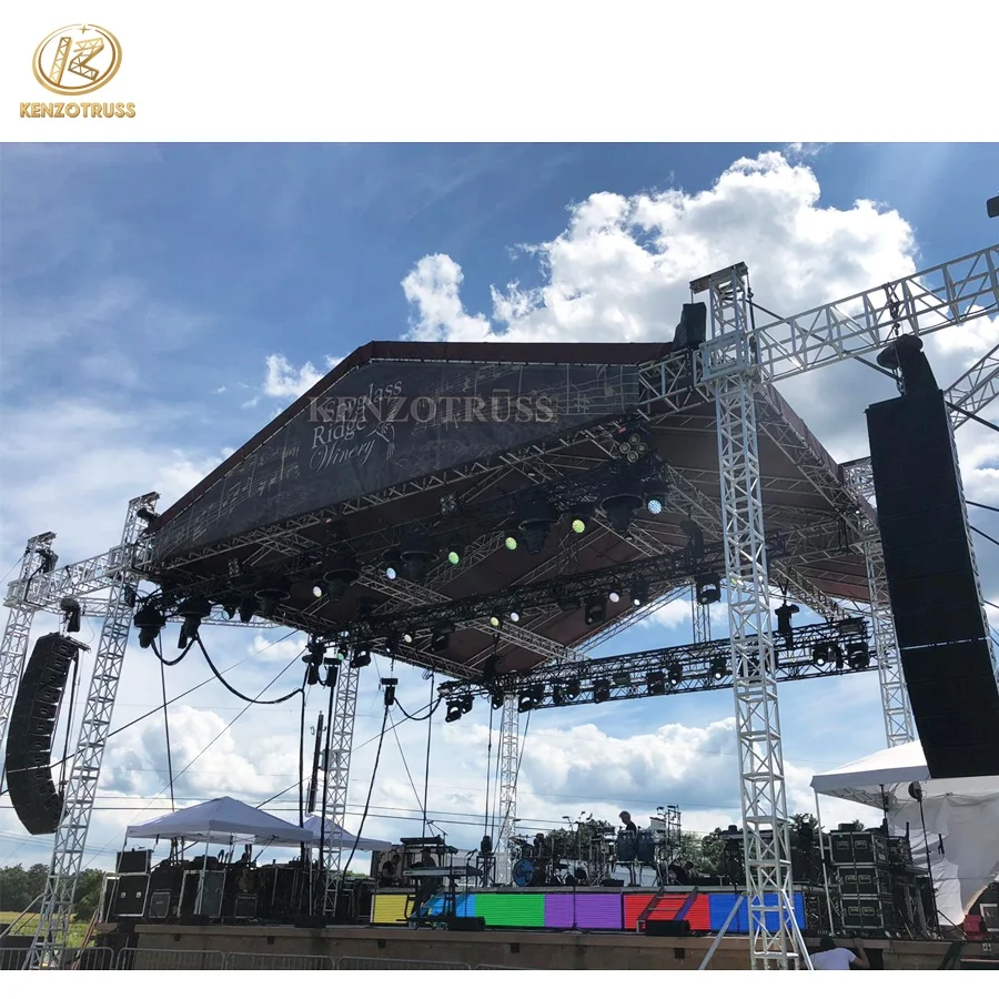 Kenzo Aluminum LED Light Truss Display