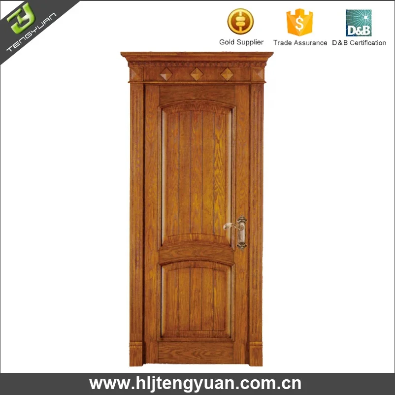 Luxury interior front wood main door carving designs