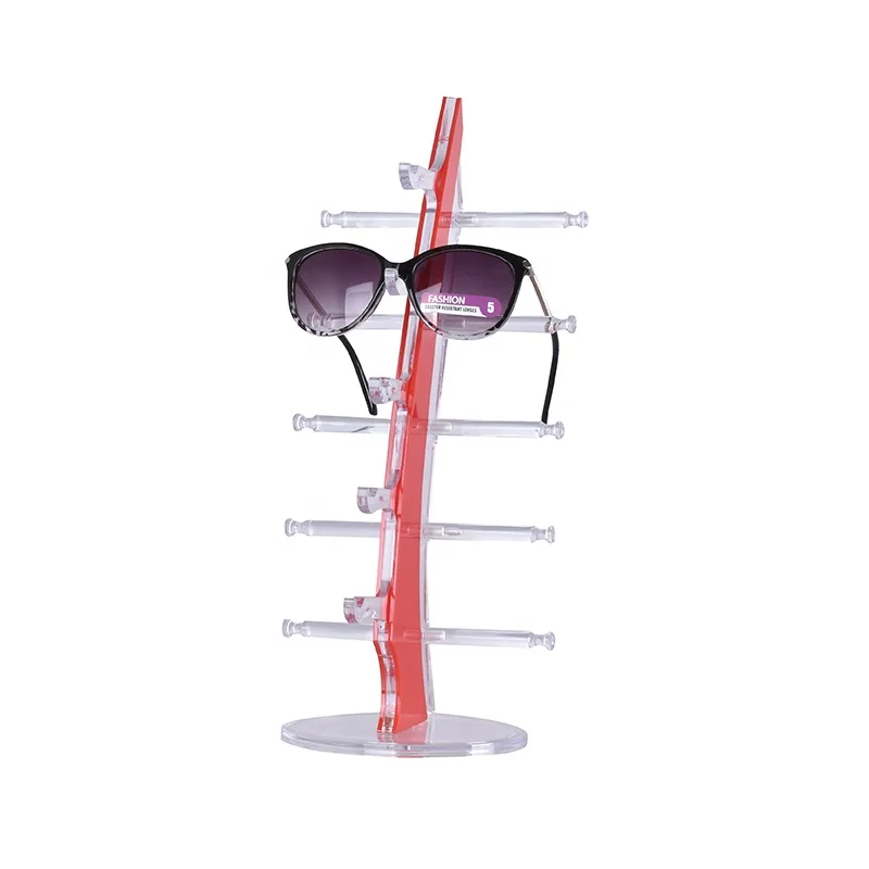 
Selling cheap acrylic plastic glasses display frame sunglasses display shelf 