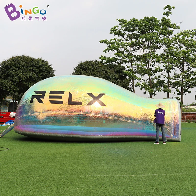 Bingo Customized Inflatable Design Outdoor Giant Inflatable Whale Tent For Advertising Decoration