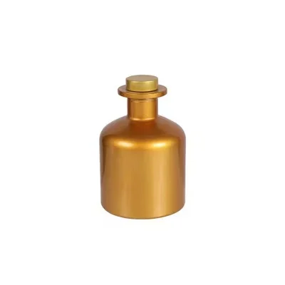 Supplier Direct Luxury Colorful Wide Mouth 130ml 200ml 250ml Reed Diffuser Bottles Empty with Stoppers