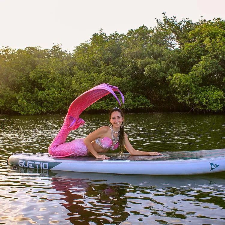 OEM Cheap Plastic TPU ECO-Friendly Inflatable Stand Up Yoga SUP Paddle Board