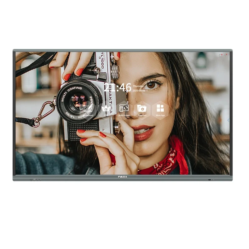 ODM 4K interactive flat panel display 65/75/86 Inch Interactive Smart board Touch Screen Monitor Interactive Whiteboard