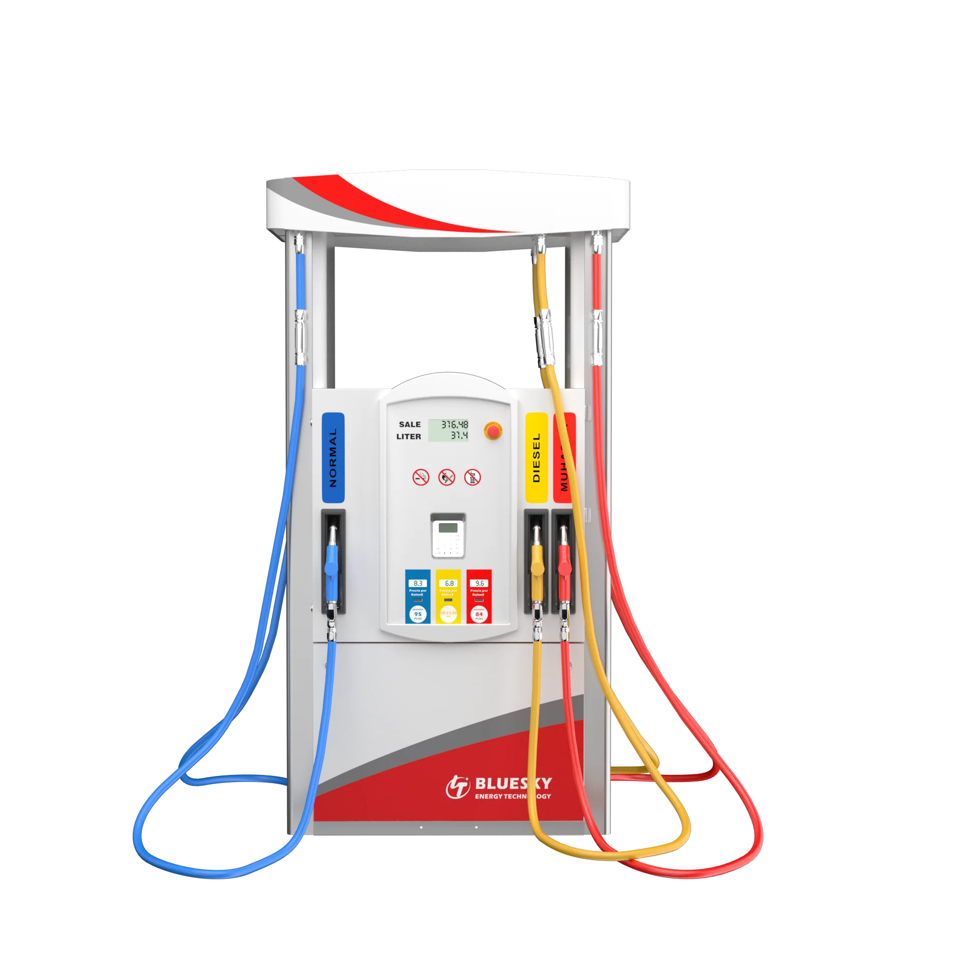 Blue sky Real Tech RT-HG Three Pump Six Nozzle Model Mini Portable Fuel Dispenser