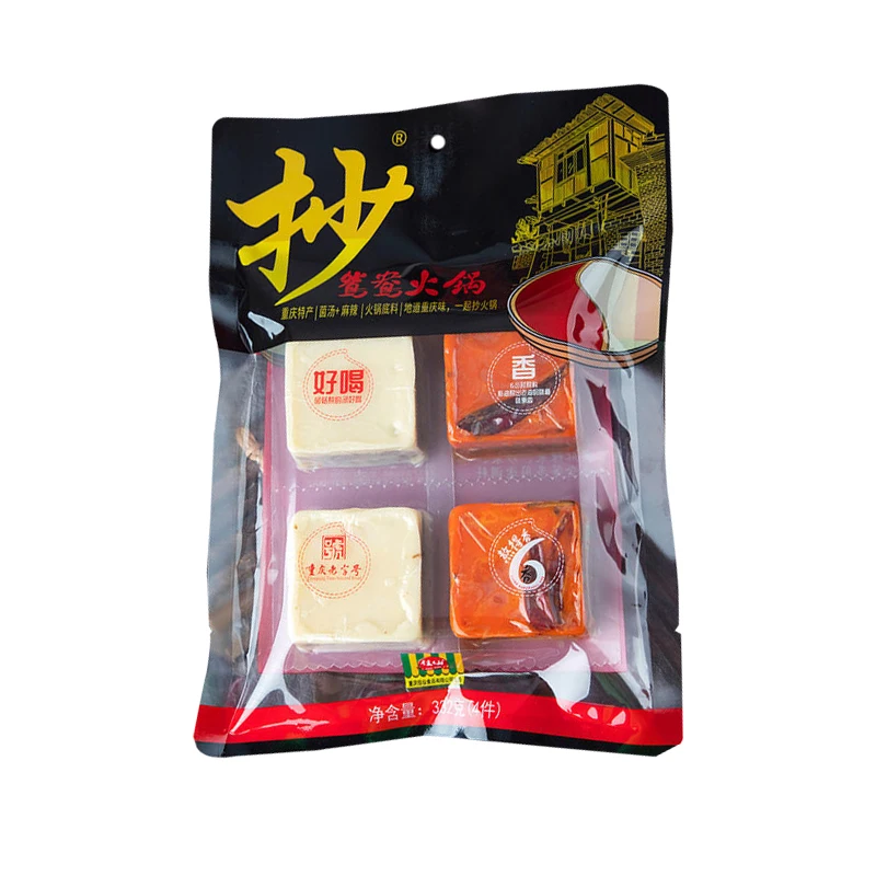 332 г Юань Янь горячий горшок со вкусом Сычуань маленькая основа для супа из грибов острый соус лагеря