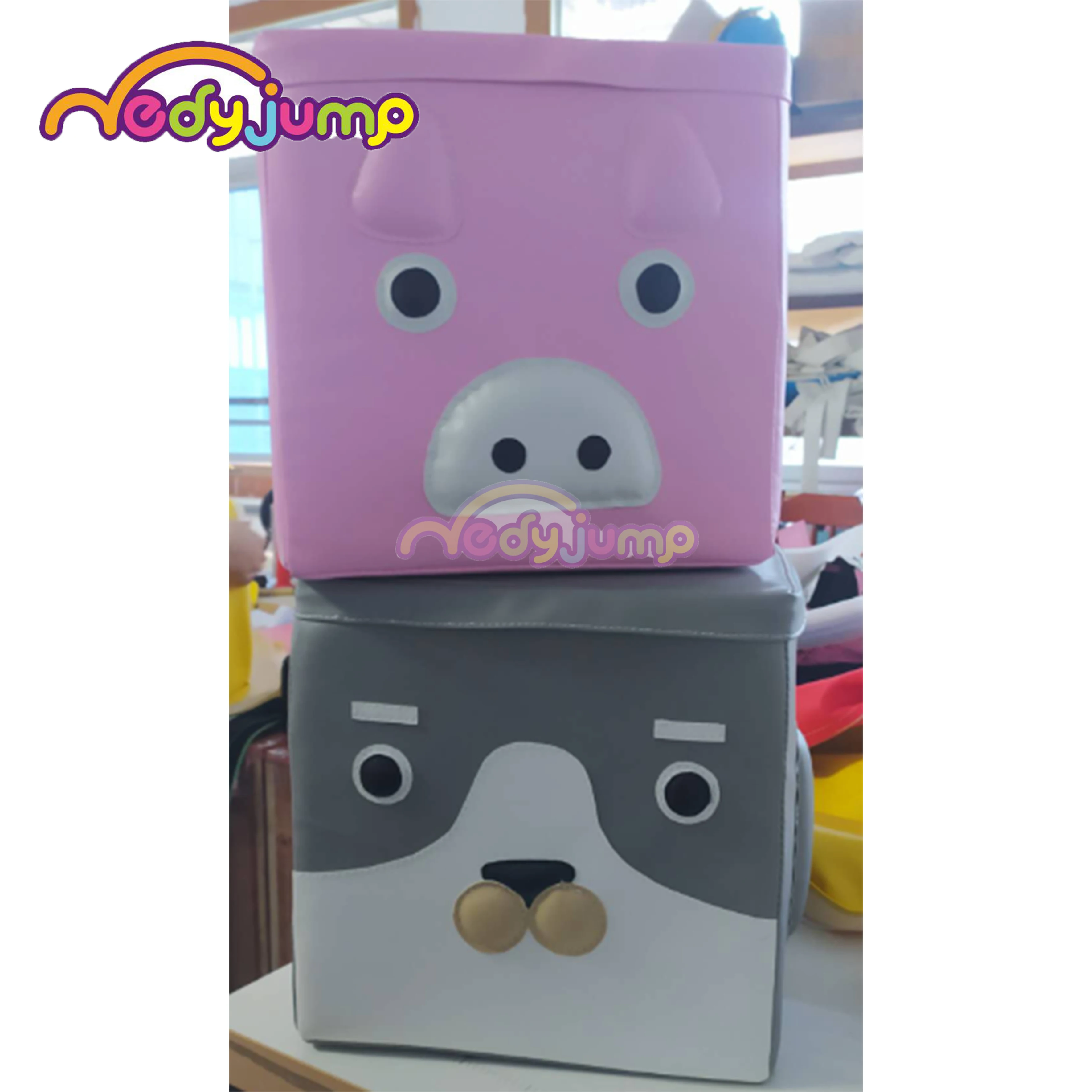 
Playing Area High Quality Children Playhouses Indoor kids slide soft play square chair toy 