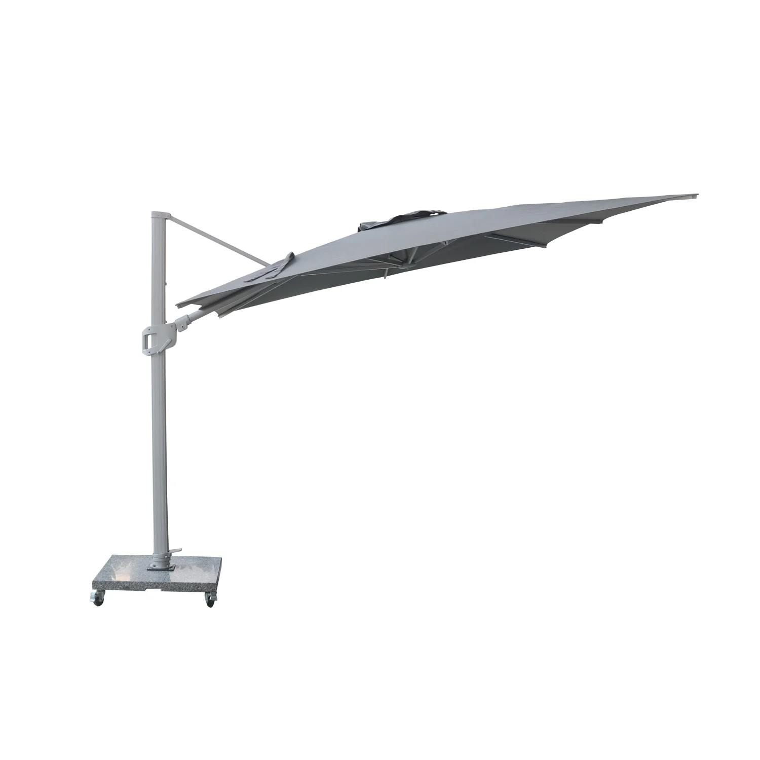 2022 Large Waterproof High-end Outdoor Umbrella Beach Aluminum Cantilever Garden Parasols Patio Umbrellas Outdoor