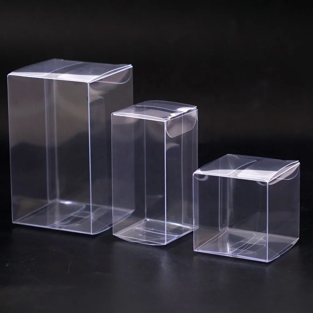 Custom Clear Vinyl PP PVC PET Plastic Clear Packaging Boxes Transparent Packaging Gift Box