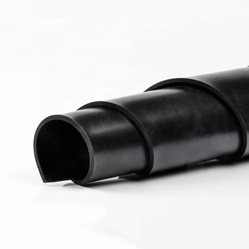 Customized black industrial damping and waterproof EPDM rubber sheet ,  EPDM floor mat