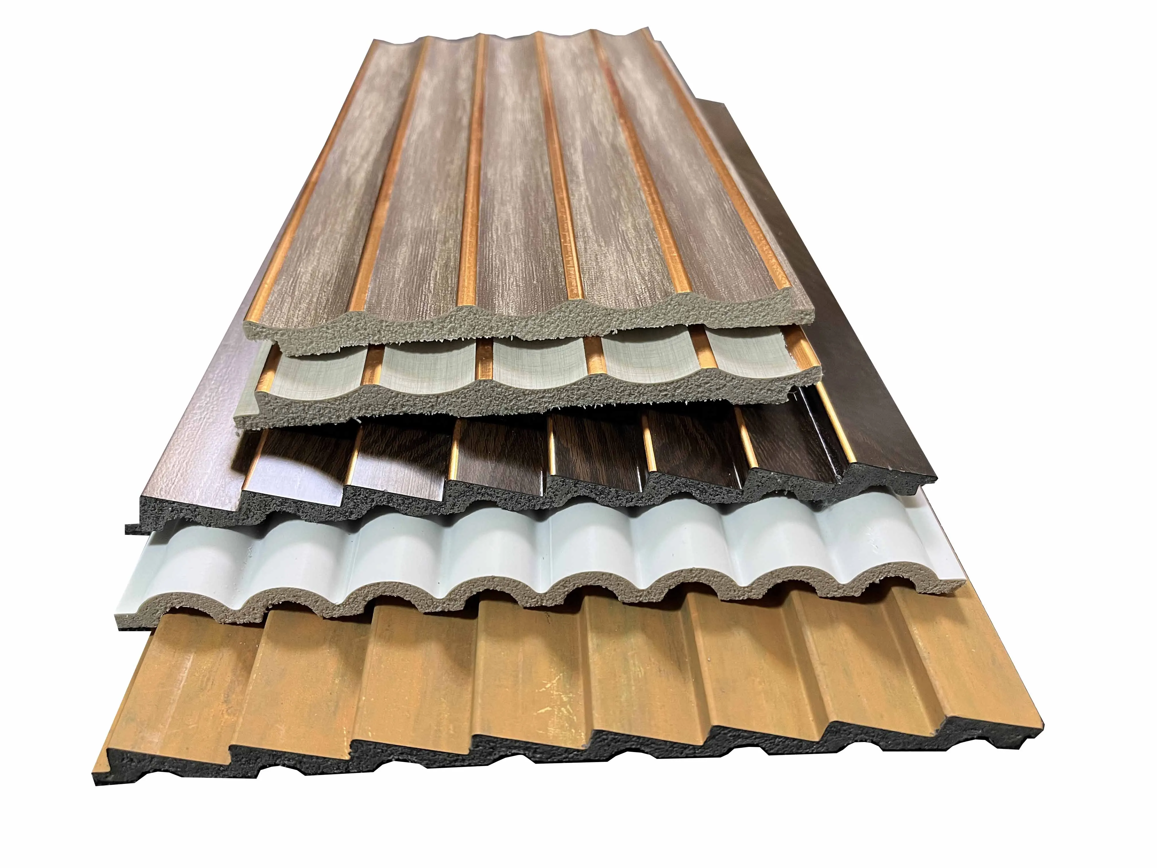 Multi-design Door Grill Design Exterior Decorative Hanging Plates 3d Panel/ps Outdoor/pvc Wall Ps Fluted Louver Charcoal Panels