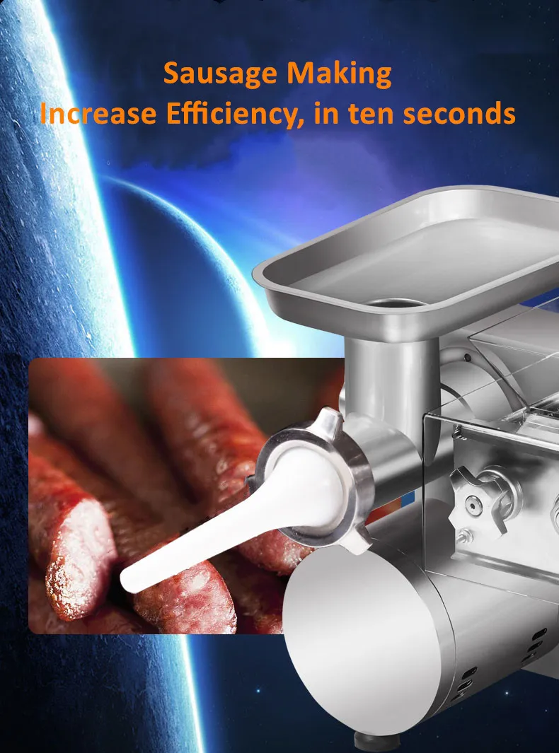 
Industrial use pet food meat grinder chicken beef meat mincer in stock 