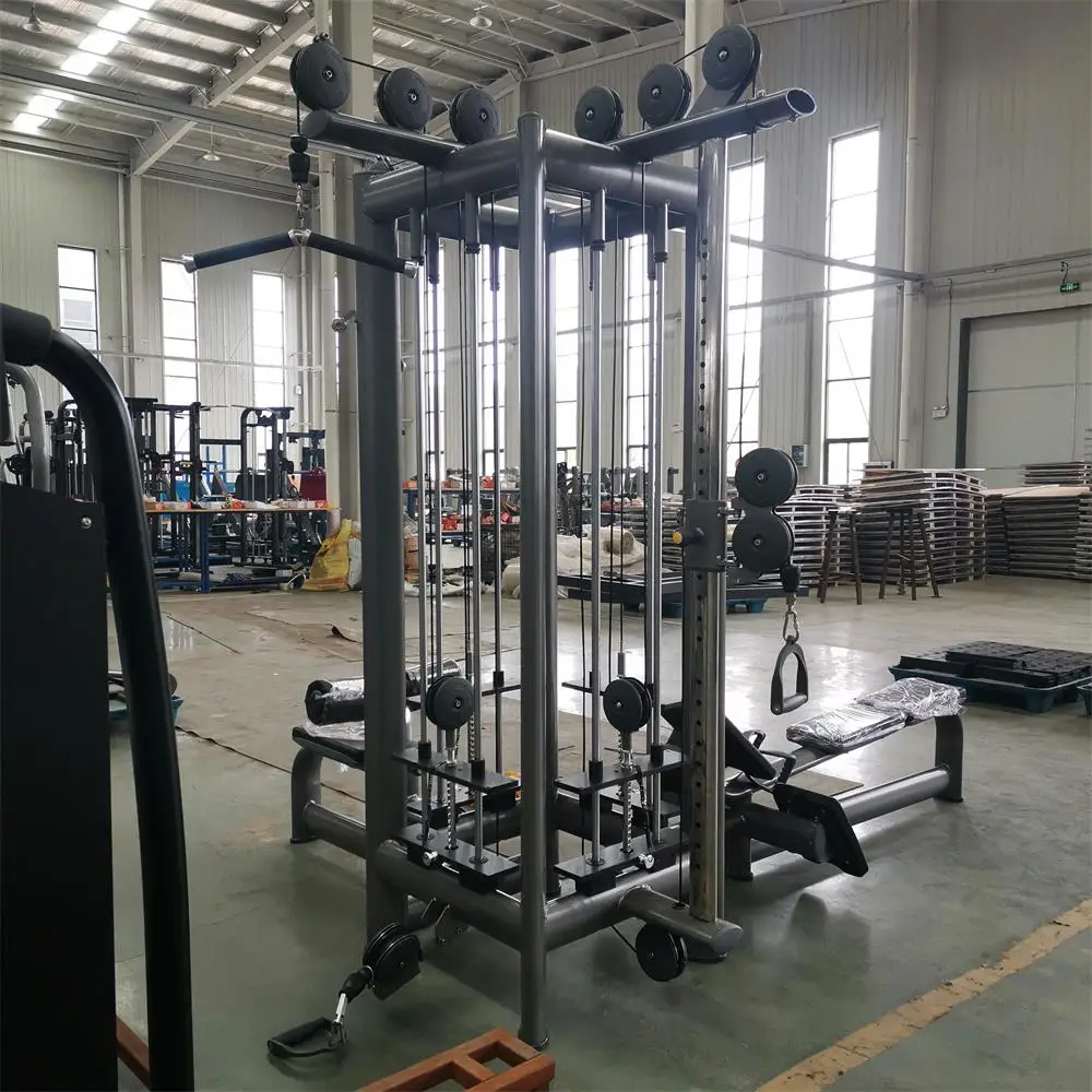 MND Fitness Factory Supply Best Quality Bodybuilding Equipment Sports Machine Multi Functional 8 Station Equipment