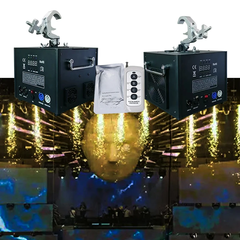 New 500W Mini Stage Effect indoor and outdoor remote control  For Wedding Celebration special effect machine