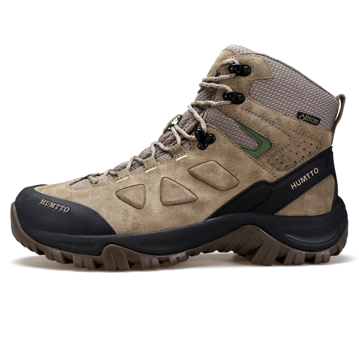 Humtto Waterproof Mountaineering Boots Outdoor Mountain Trekking Hiking Safety Shoes High-top Hiking Shoes