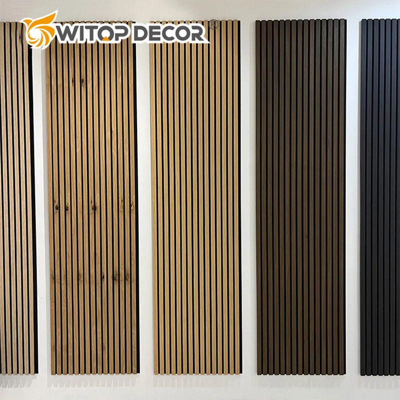 Wall Decoration Absorbs Sound Polyester Acoustic Panel Sale Black Light Decorative Style Graphic Room Office Technical Color Tex