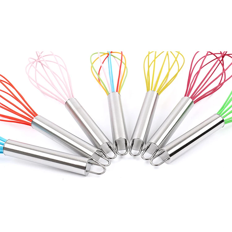 Wholesale silicone egg beater mixer/silicone egg whisker/silicone egg whisk