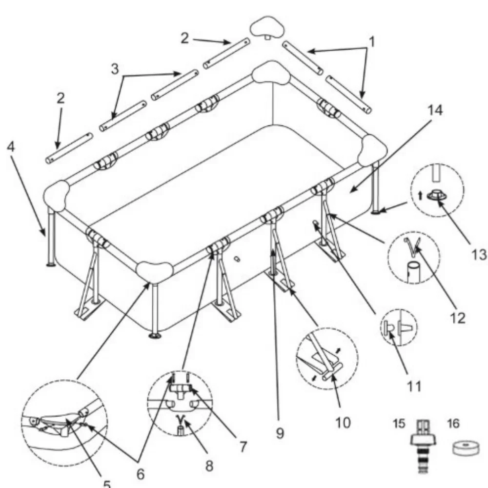 Big Size Free Standing Adult  Ice Bath Tub Ice Soaking Bath Tub For Sports swimming pool