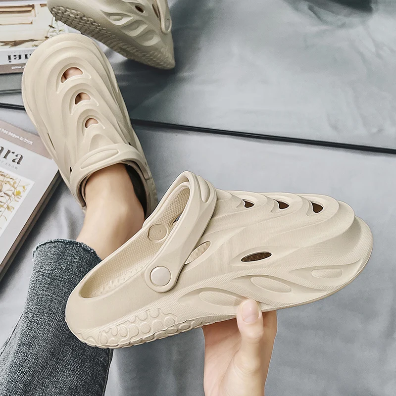 China manufacture custom foam footwear non-slipp soft eva slippers sandals for women men indoor outdoor platform slipper