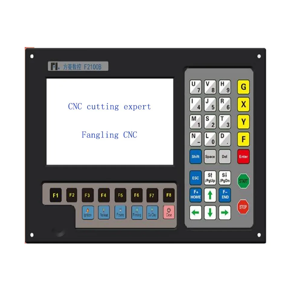 China professional manufacturer easy to use F2100B cnc control system for plasma cutting machine
