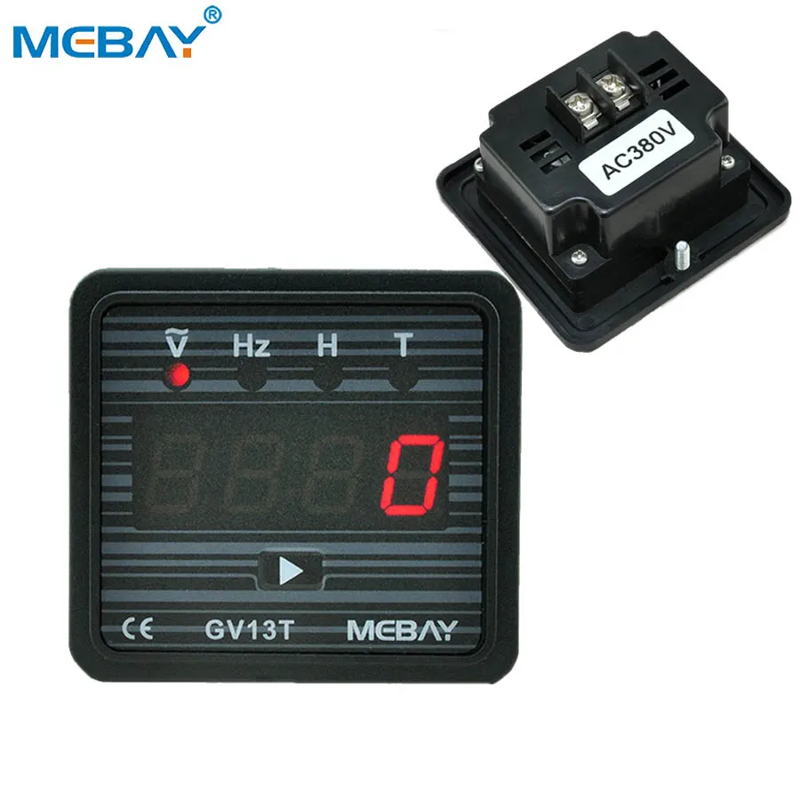  Mebay Genset Светодиодный Измеритель панели переменного тока GV13T измеритель частоты