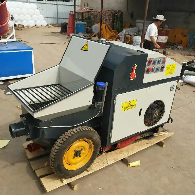 high efficiency Fine stone concrete conveying pump secondary constructional column pouring pump mortar grouting pump