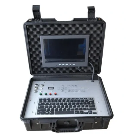 100m cable dual Camera For Underground Hole Well Drilling