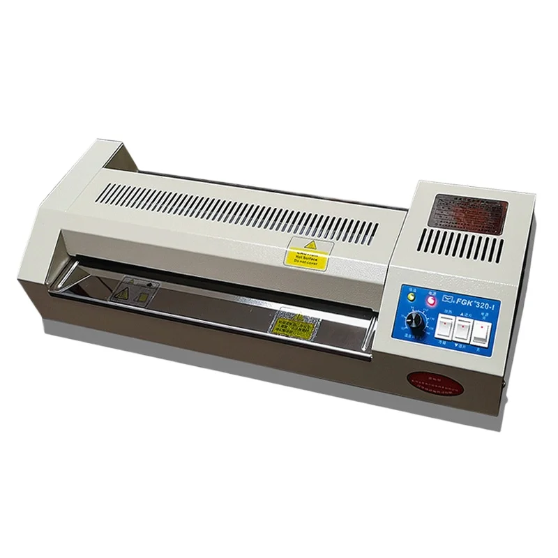 FGK320-1 Professional Automatic Plastic Laminating Machine Hot and Cold Pouch laminator
